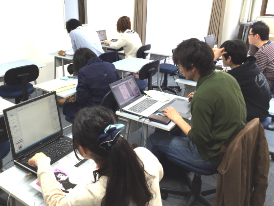 【中学生・高校生】学生漫画イラスト教室